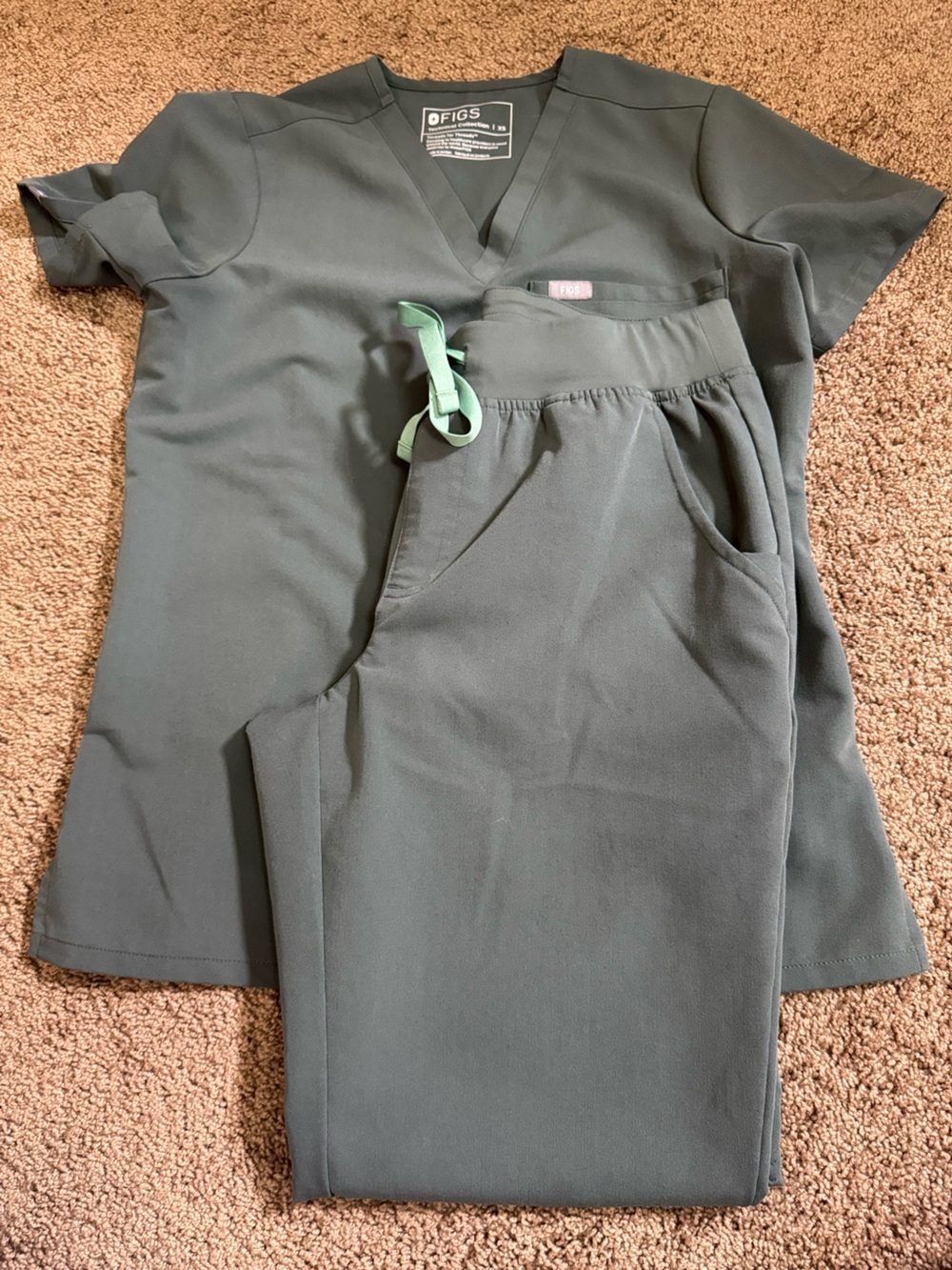 Figs Bonsai Scrub Set - Catrina Top XS / Zamora S